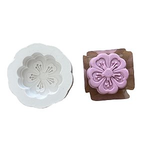 Molde de Silicone Flor de Cerejeira (Dia dos namorados)