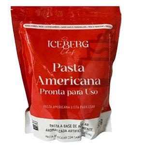 PASTA AMERICANA PRONTA BRANCA 800G (Iceberg)