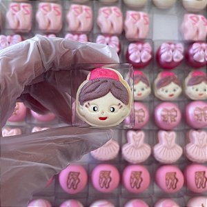 Tema da Bailarina - Ejetor Modelador para Brigadeiro