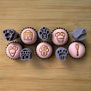 Carimbos para Doces Brigadeiro - Ratinha Confeiteira