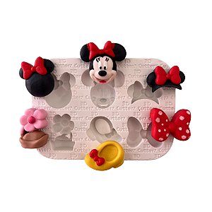 Molde de Silicone Alimentício para Apliques - Ratinha Mágica