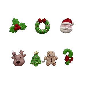 Molde de Silicone Alimentício - Natal 1