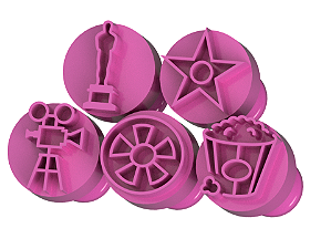 Carimbos para Doces Brigadeiros - Premiação  Oscar