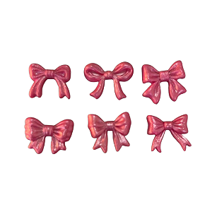 Molde de Silicone para apliques de Confeitaria - Laços 2