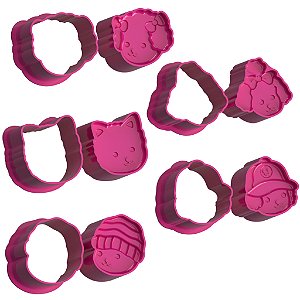 Cachorrinhos Coloridos - Ejetor Modelador para Brigadeiros