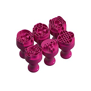 Carimbos para Doces Brigadeiros - Lutadoras do Kpop