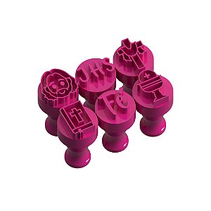 Carimbos para Docinhos Brigadeiros Batizado 4