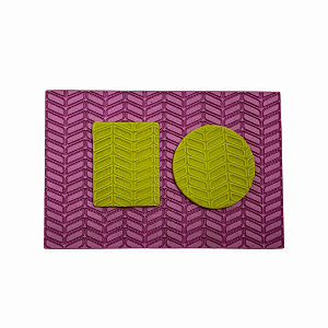 Textura Emborrachada para Pasta Americana - Crochê