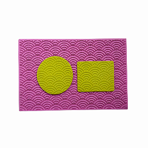 Textura Emborrachada para Pasta Americana - Arco-íris