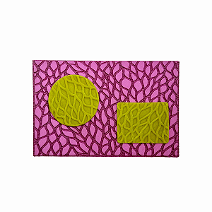 Textura Emborrachada para Pasta Americana - Folhas