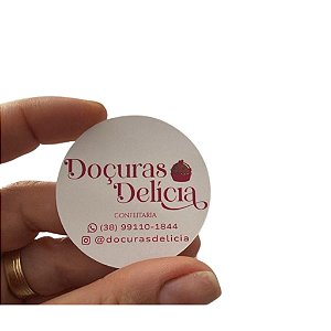 Adesivos Personalizados com Recorte 200 Unidades 5x5