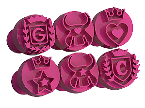 Carimbos para Doces Brigadeiro - Bois de Parintins