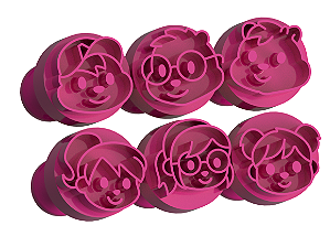 Carimbos para Doces Brigadeiro - Esquilos