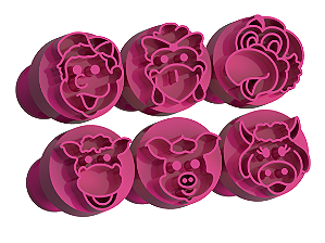 Carimbos para Doces Brigadeiro - Turma do Júlio