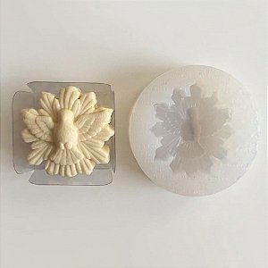 Molde de Silicone para apliques de Confeitaria - Divino Espírito Santo 4cm