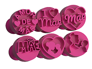 Carimbos para Doces Brigadeiro - Dia das Mães 5