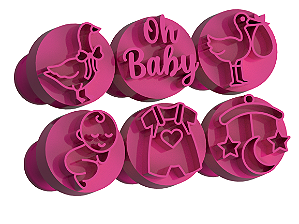 Carimbos para Doces Brigadeiro - Chá de Bebê 3