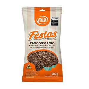 Confeitos Granulado Macio em Flocos 500g Mix