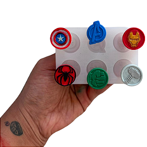 Molde para Apliques de Artesanato - Símbolo Herois 1