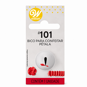 Bico para Confeitar - Tamanho P - Pétala 101 - Wilton