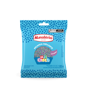 CONFEITO MIÇANGA COLORIDA “BABY” Nº 0 MIL CORES MAVALÉRIO - 120g