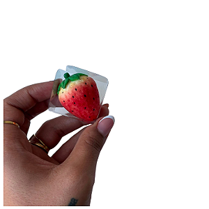 Molde de Silicone para Brigadeiros - Confeitaria - Morango 3,8 cm