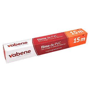 Filme PVC - Rolo 28 cm x 15 m - Vabene