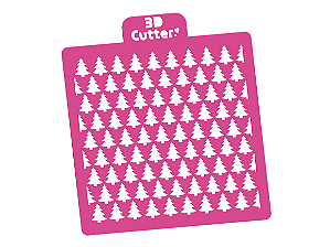 Stencil para Doces - Árvore de Natal