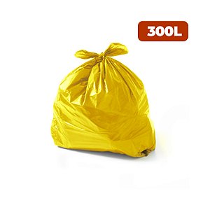 Saco P/Lixo Cs 300Lts Amarelo Especial C/100