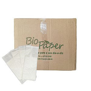 Guardanapo Folha Dupla Sachê 33x33cm Bio Paper c/1500 Folhas