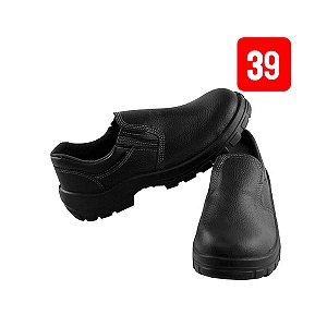 Sapato de Proteção com Biqueira e Elástico Nº 39 Bracol
