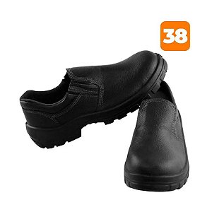 Sapato de Proteção com Biqueira e Elástico Nº 38 Bracol