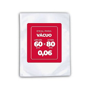 Saco Plast Virgem 60x800 0,06 C/3kg