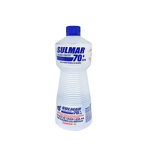 Álcool Líquido Hospitalar 70% 1L - Sulmar