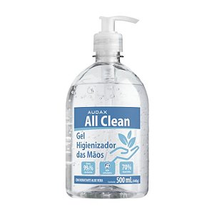 Álcool Gel P/Maos Allclean 500ML Pump