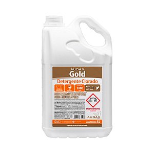 Detergente 5Lt Clorado Gold Audax