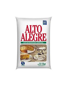 Açucar Refinado 1kg Fardo 10 unidades Alto Alegre