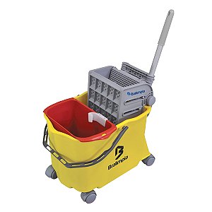 Balde Espremedor Doblô Flex 20L Amarelo - Bralimpia