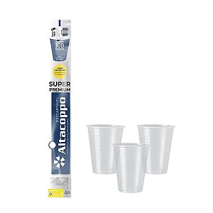 Copo de Plástico PP 500mL Transparente C/50 Altacoppo