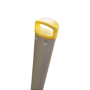 Pá para Lixo Coletora com Tampa Amarela - Bralimpia