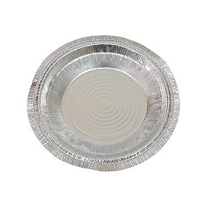 Embalagem de Alumínio Redonda 1120mL Nº 9 Fechamento Manual com 100 unidades Thermoprat