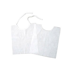 Babador Descartável TNT Branco