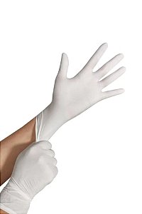 Luva Latex Para Procedimento Não Cirúrgicos Com Pó c/100 (G) Descarpack