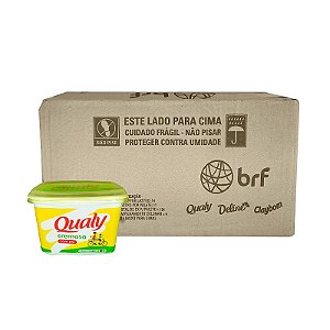 Margarina Qualy Cremosa com Sal 500gr com 12 unidades
