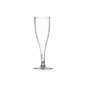 TAÇA PARA CHAMPAGNE PIT-140 140ML C/ 5 UND - PLASTILÂNIA