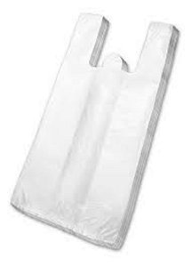 Sacola Plástica Reforçada 38x48cm Branca com 1000 unidades