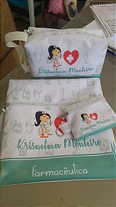 Kit Porta Jaleco 03 peças