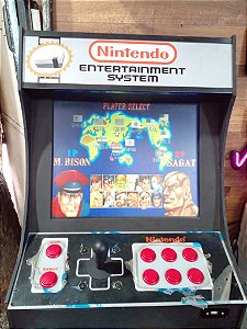 Fliperama c/ 1 controle ( Segundo via controle) - 10 Mil jogos