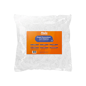 Propé Descartável Branco 100 Und MEDIX