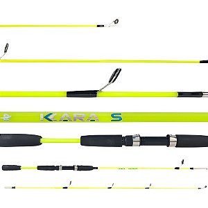 Vara Molinete Kará Verde 1,65 Metros 10-20 Libras Albatroz Fishing